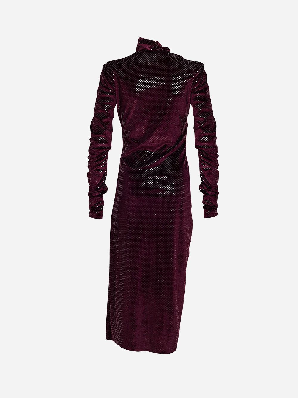Sequin Velvet Midi Dress | Carolina Machado