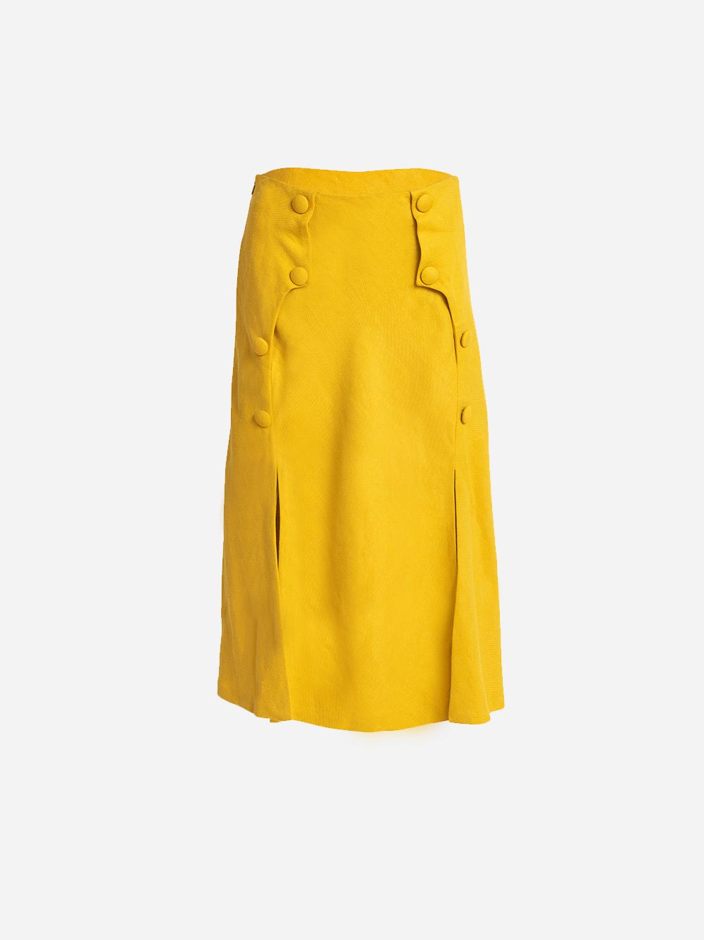 Yellow Girassol Skirt | Carolina Machado 