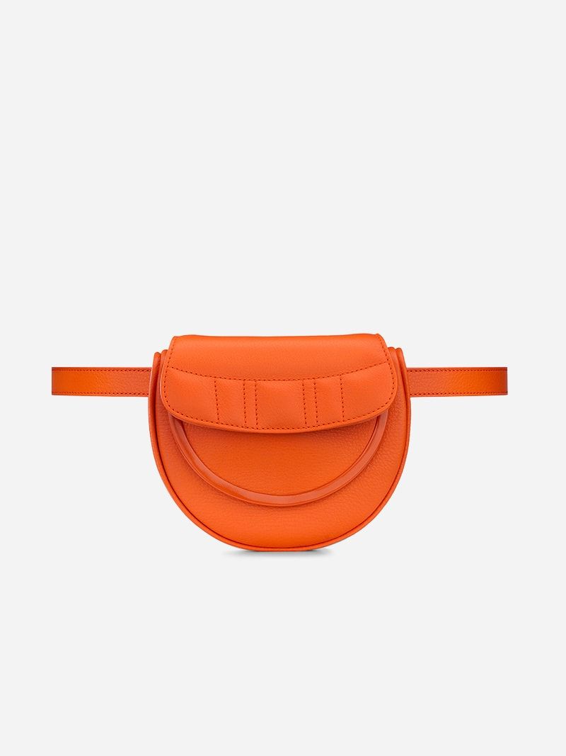 Cella Orange Betlt Bag | Âme Moi