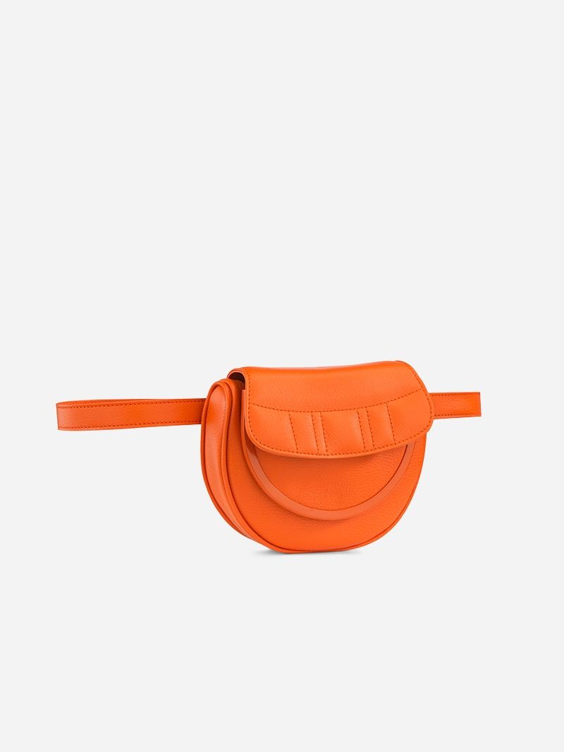 Cella Orange Betlt Bag | Âme Moi