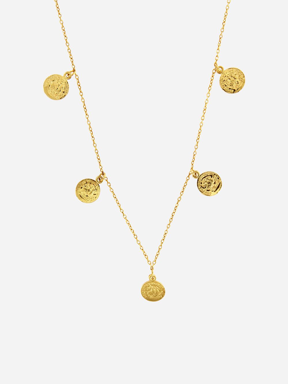 Coins Necklace | Mesh Jewellery 