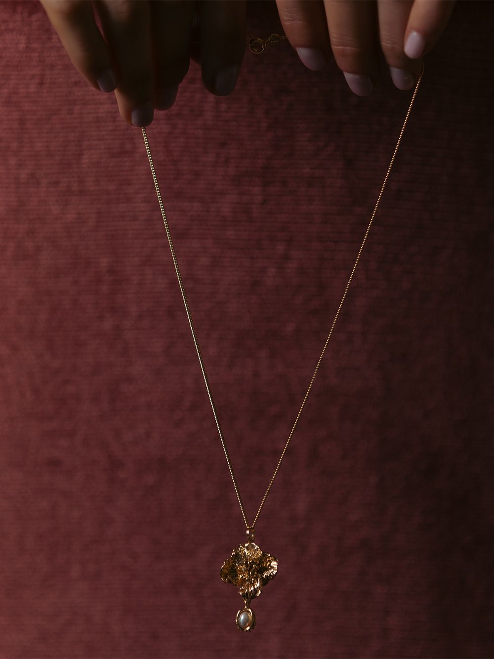 La Fleur Avec Perle III Necklace