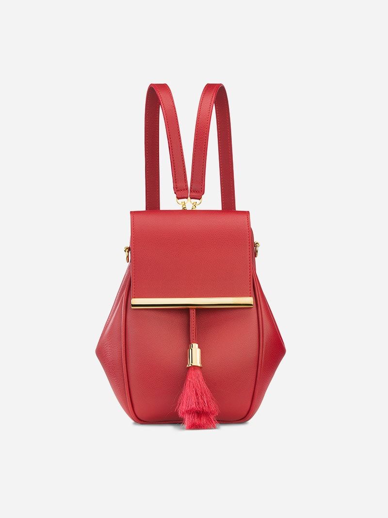 Cylana Red Backpack | Âme Moi