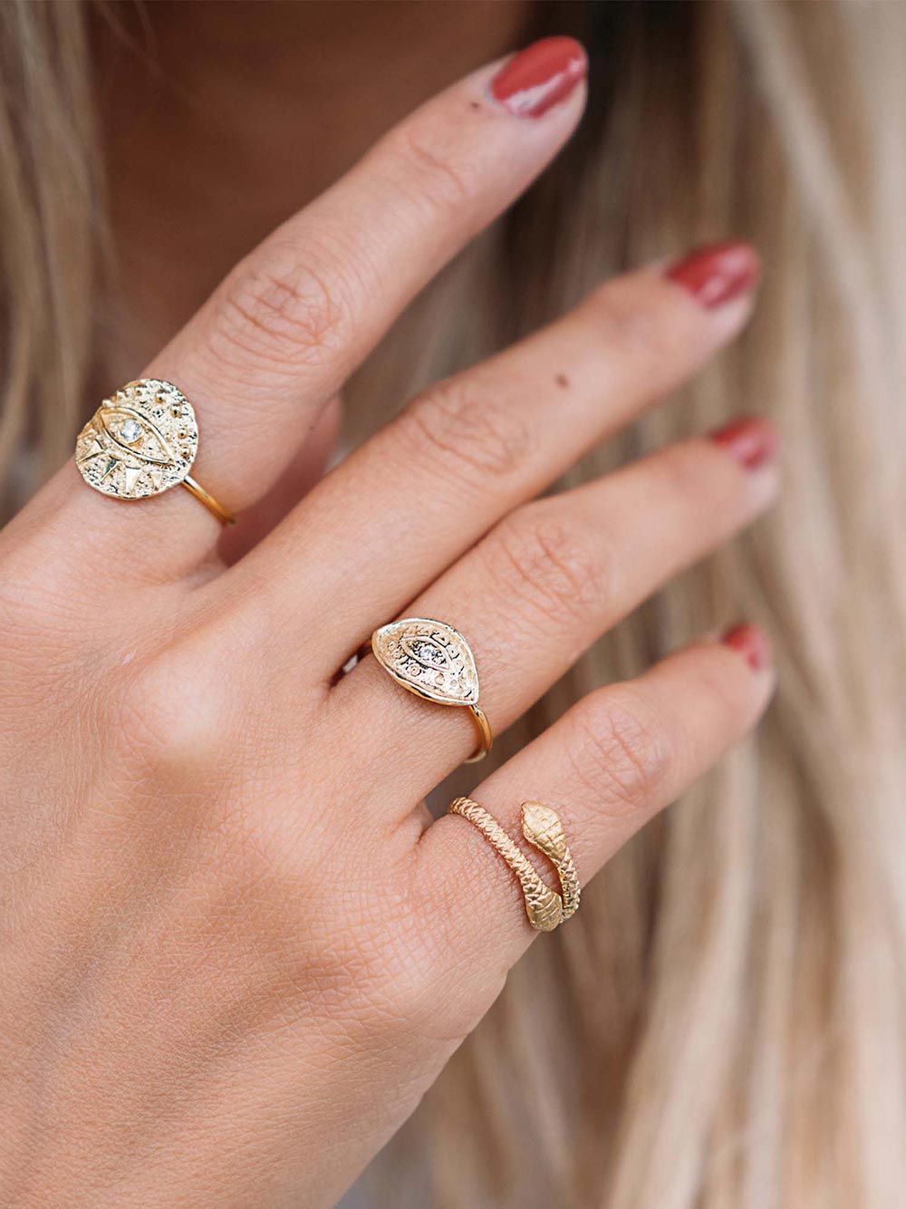 Anel Round Eye | Mesh Jewellery 