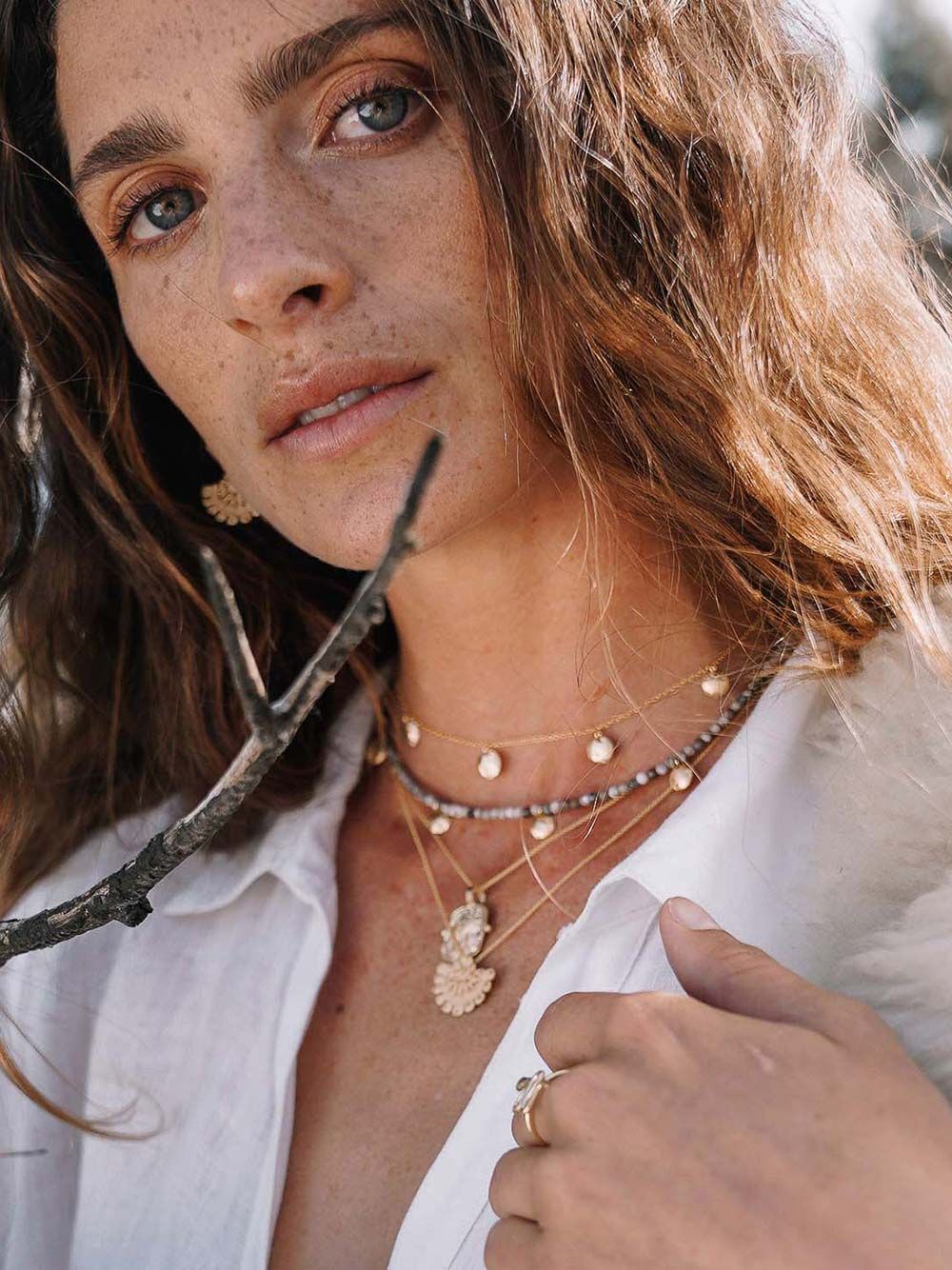 Rosacea Necklace | Mesh Jewellery 