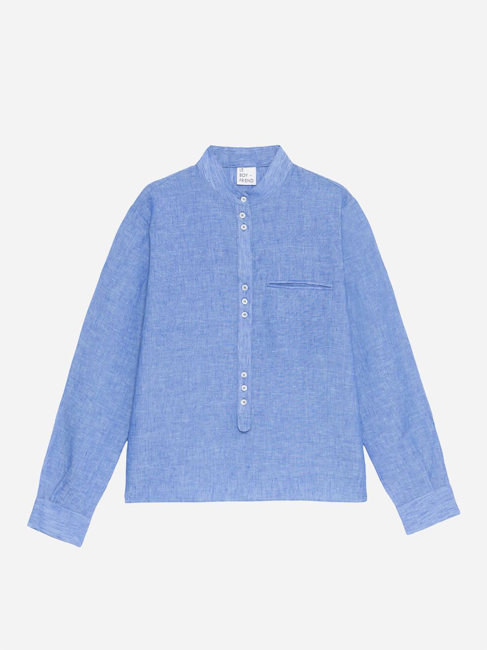 Émile Blue Shirt | Le Boyfriend