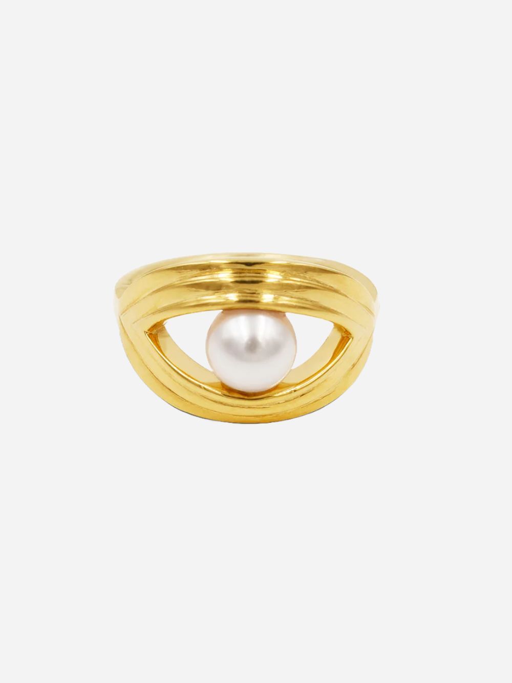 Eye Ring Gold