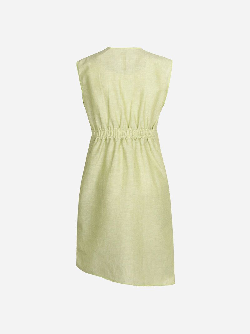Klover Green Vest Dress | Carla Pontes