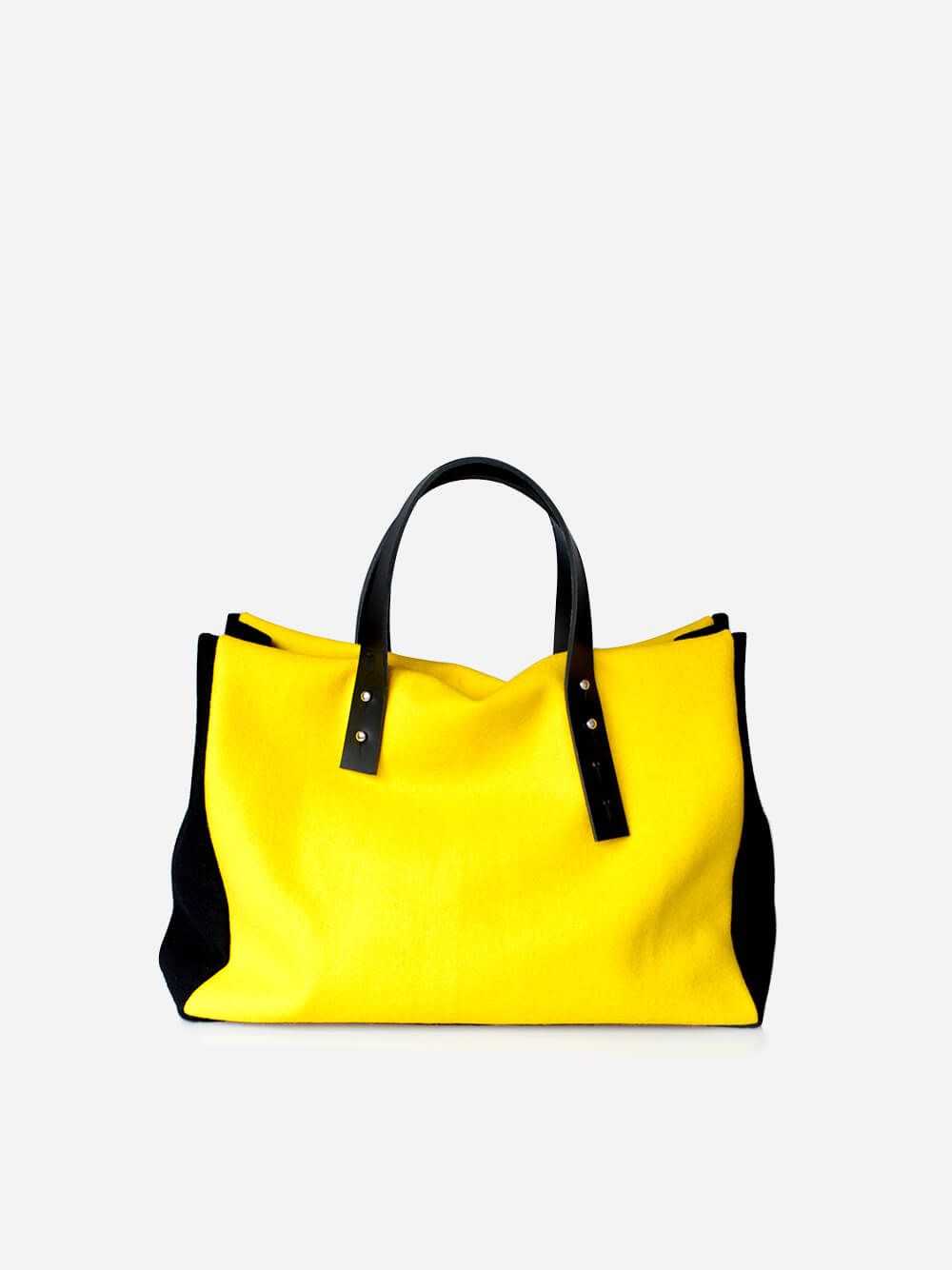 Francis Yellow Petit Tote Bag | Tomaz