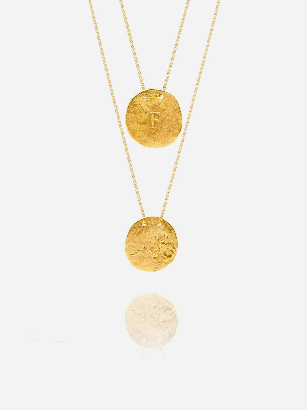 Colar F Dourado