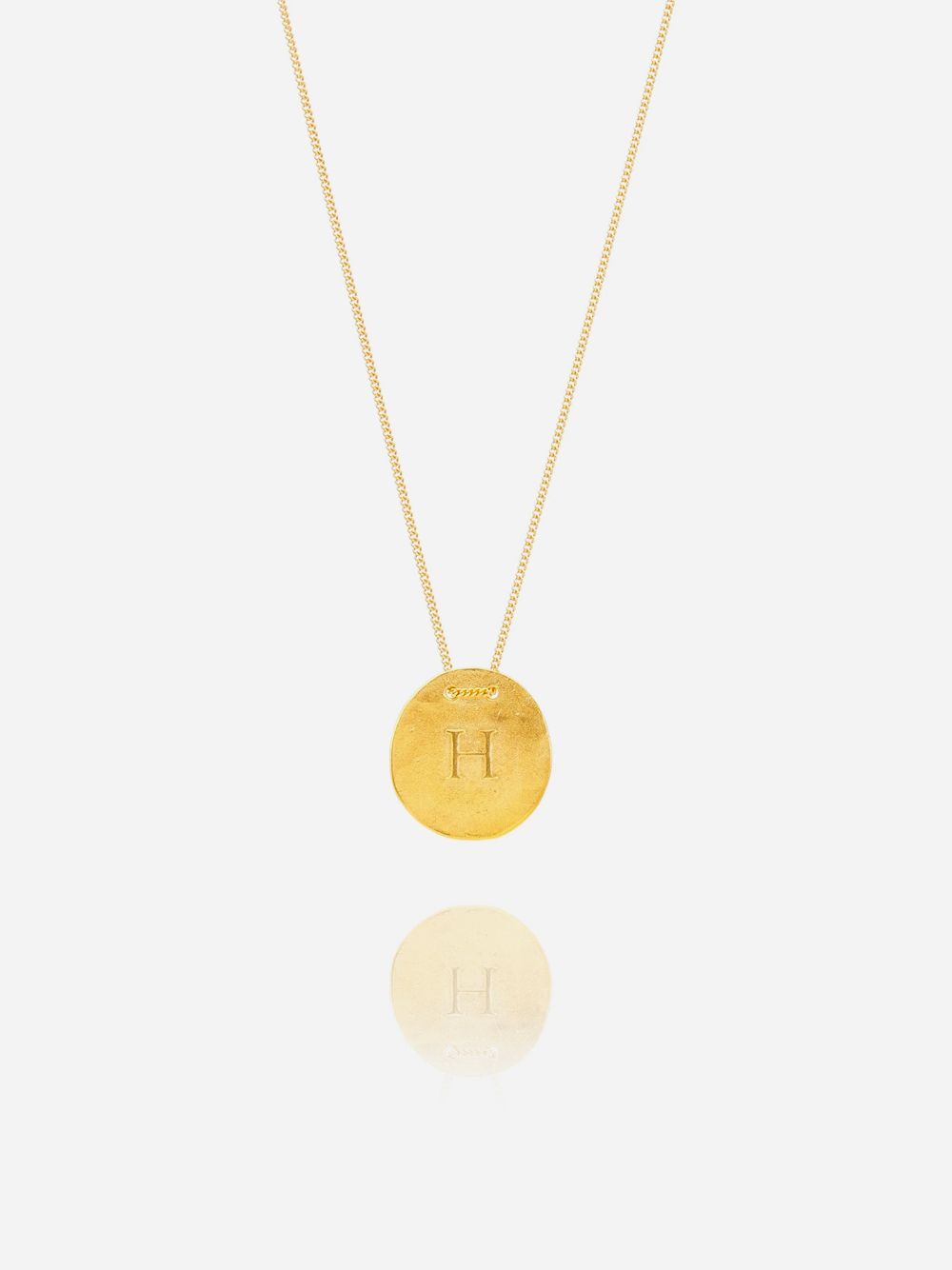 Colar H Dourado