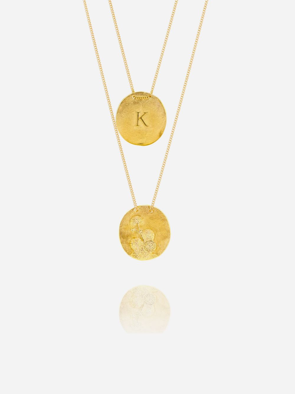 Colar K Dourado