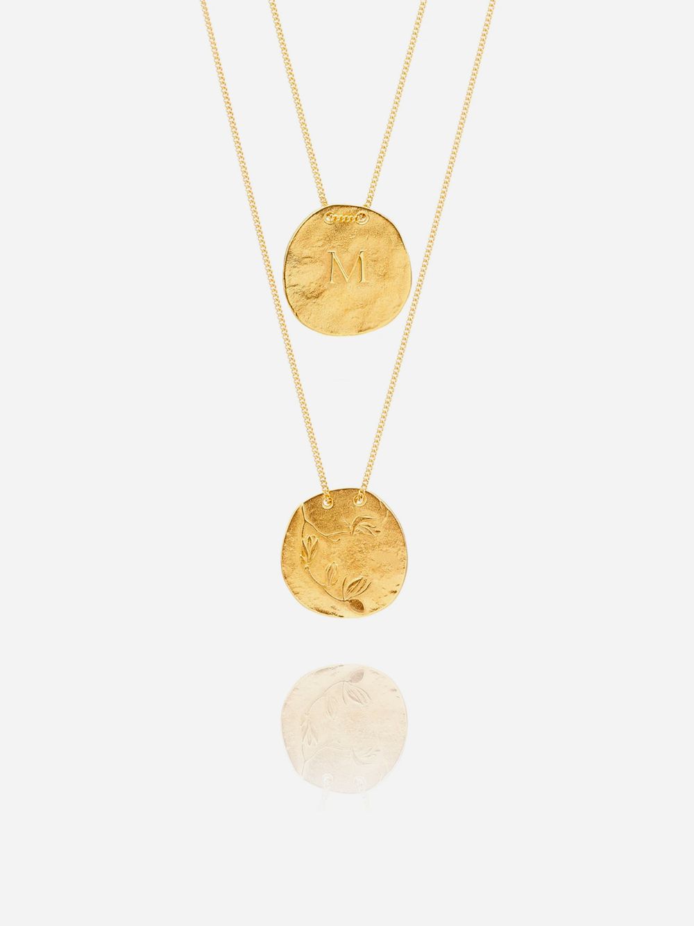Colar M Dourado