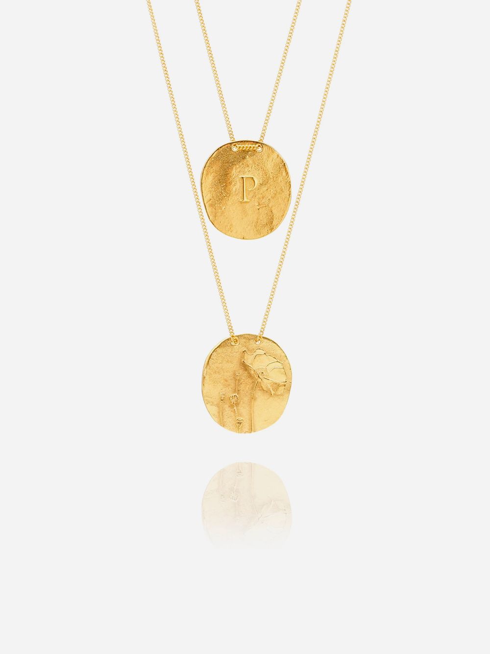 Golden P Necklace