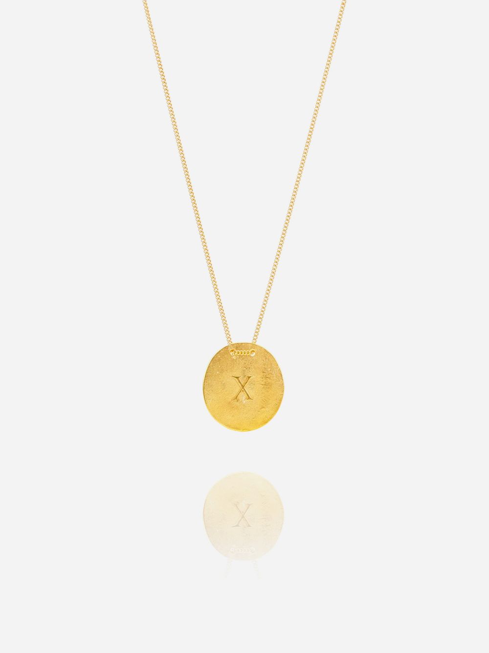 Golden X Necklace
