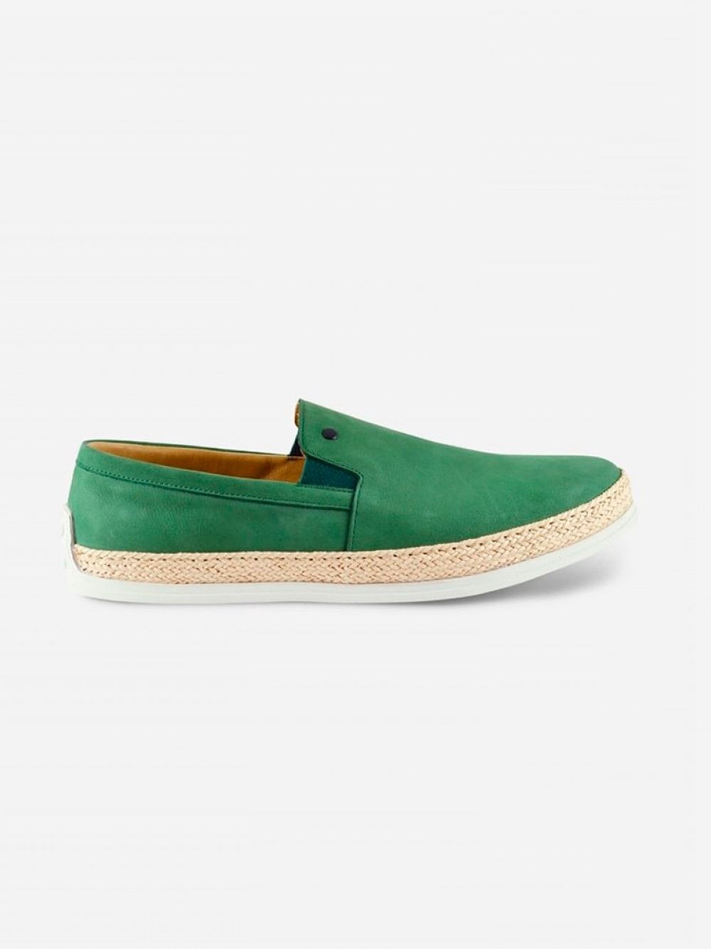Green Slip-on Sneakers