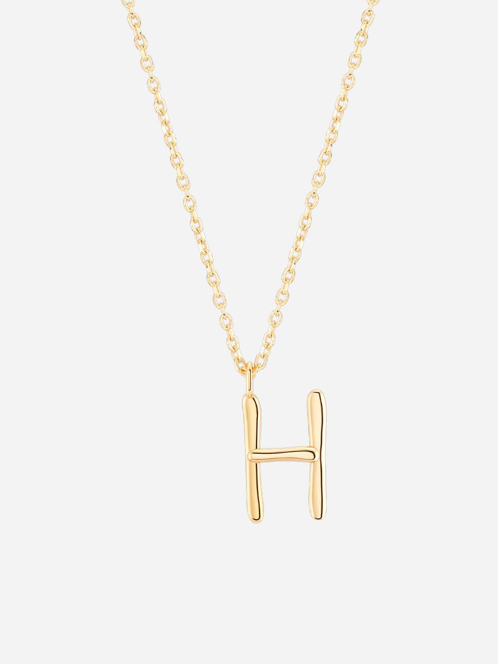 Necklace Letter H | Wonther