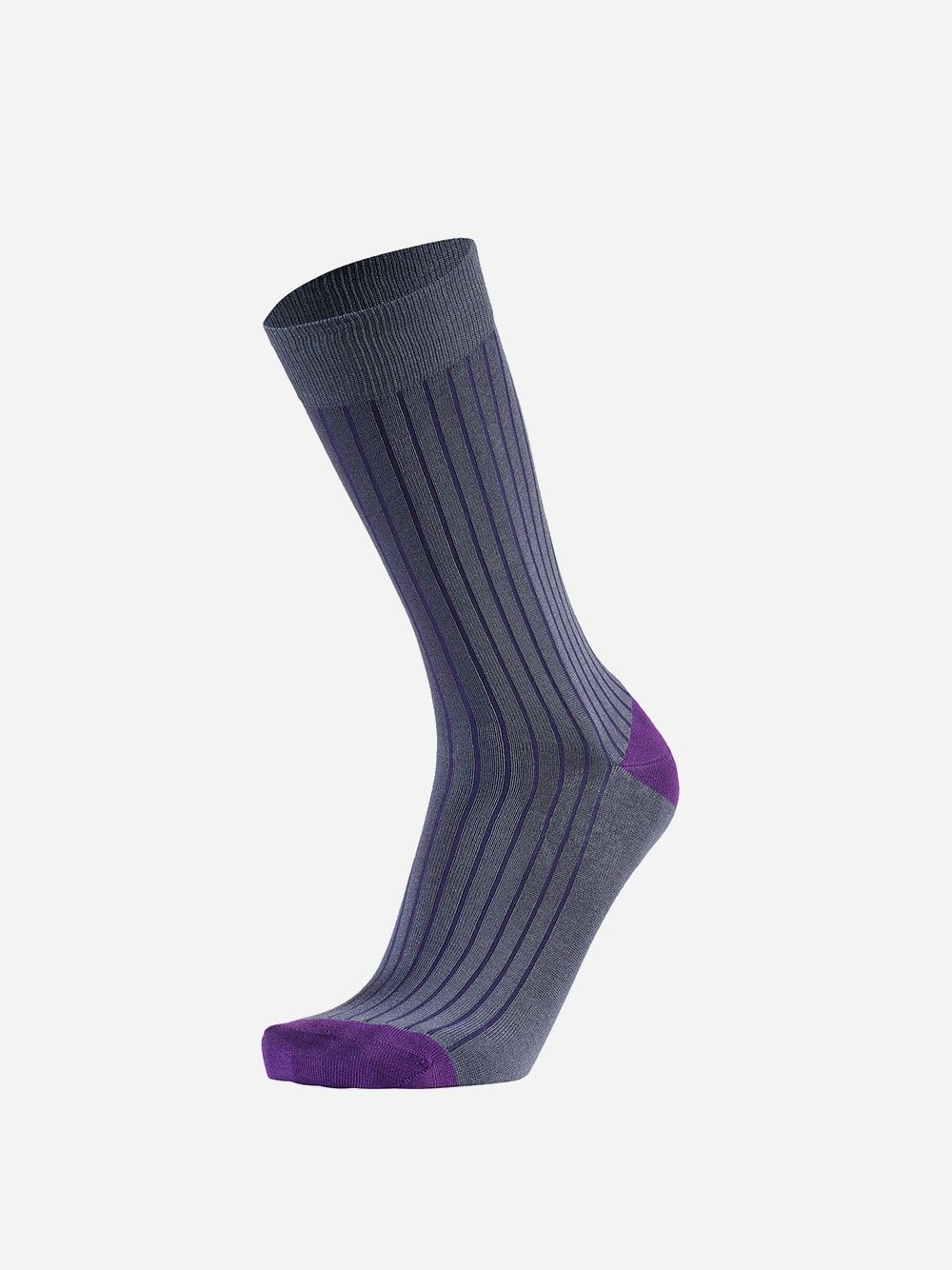Grey Socks Hidden Stripes | Westmister