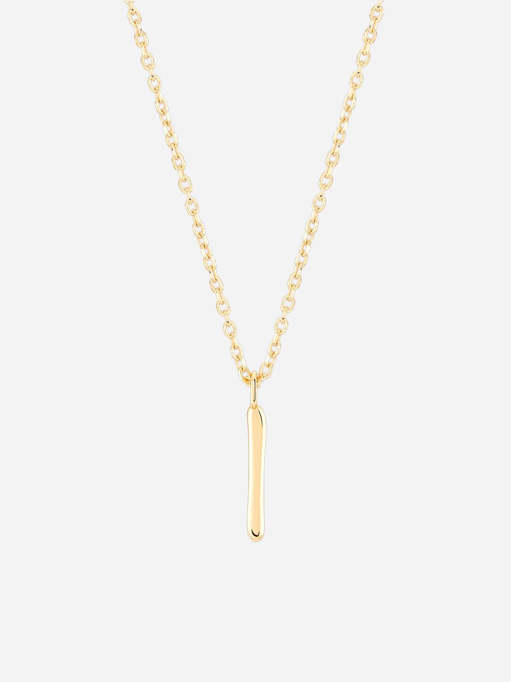 Necklace Letter I | Wonther