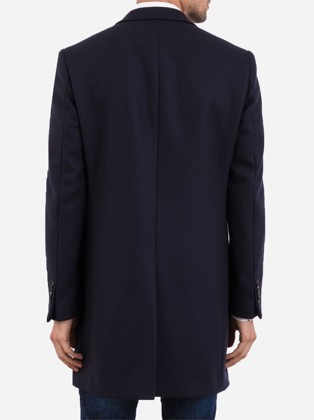 Blue Long Coat | Inimigo Clothing