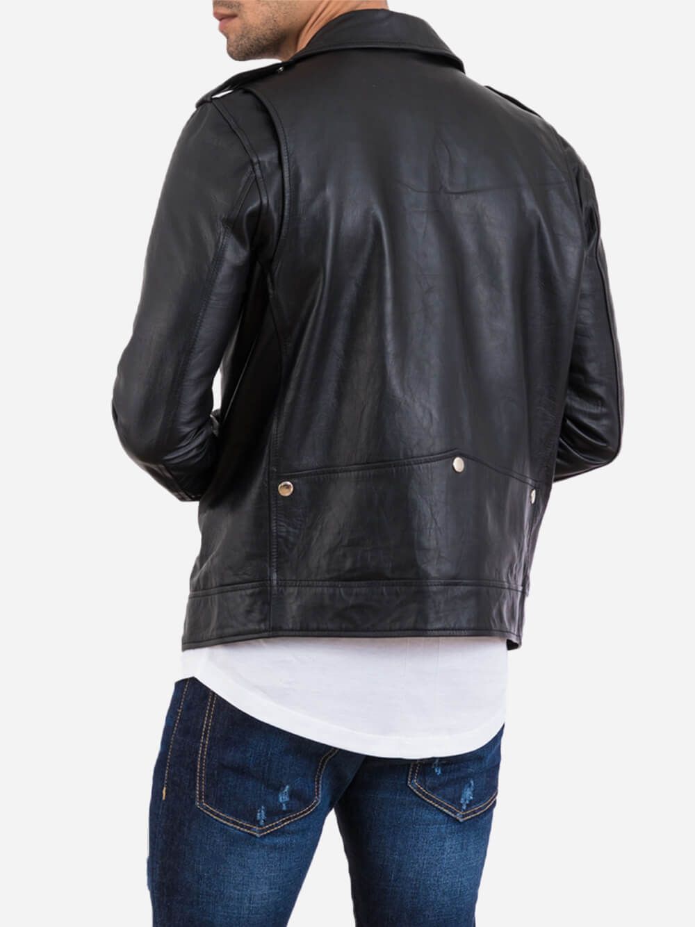 Black Biker Jacket | Inimigo Clothing