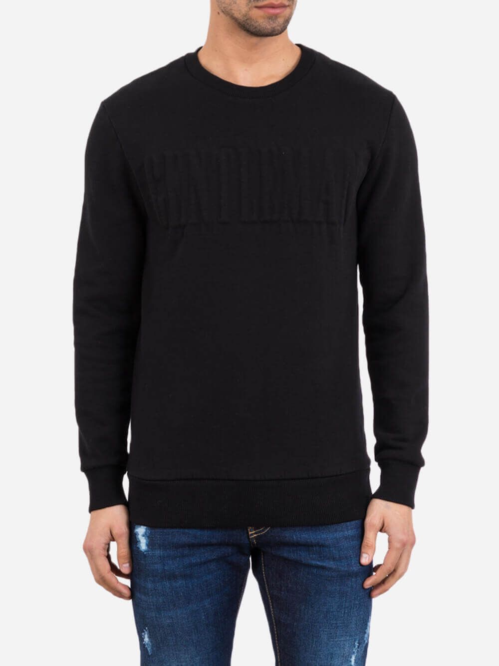 Gentleman Black Sweater | Inimigo Clothing