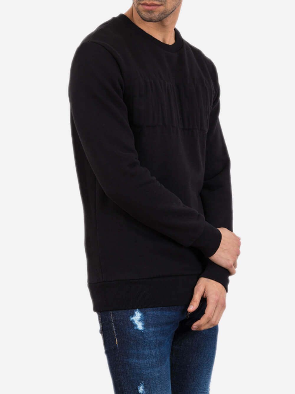 Gentleman Black Sweater | Inimigo Clothing