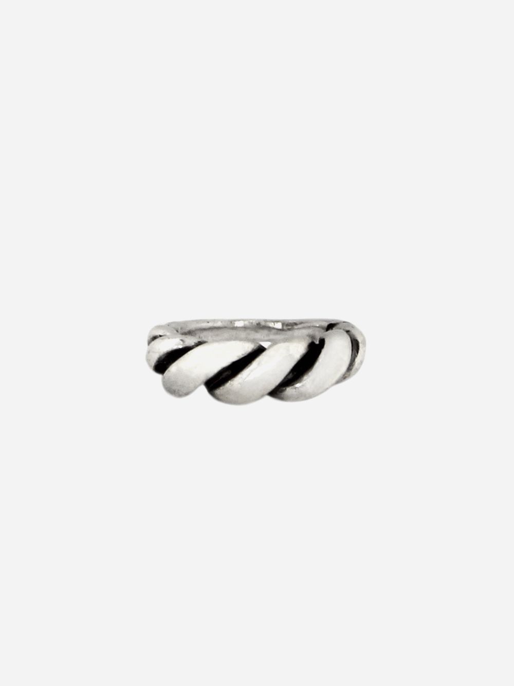 Twisted Silver Ring | Mesh Jewellery 
