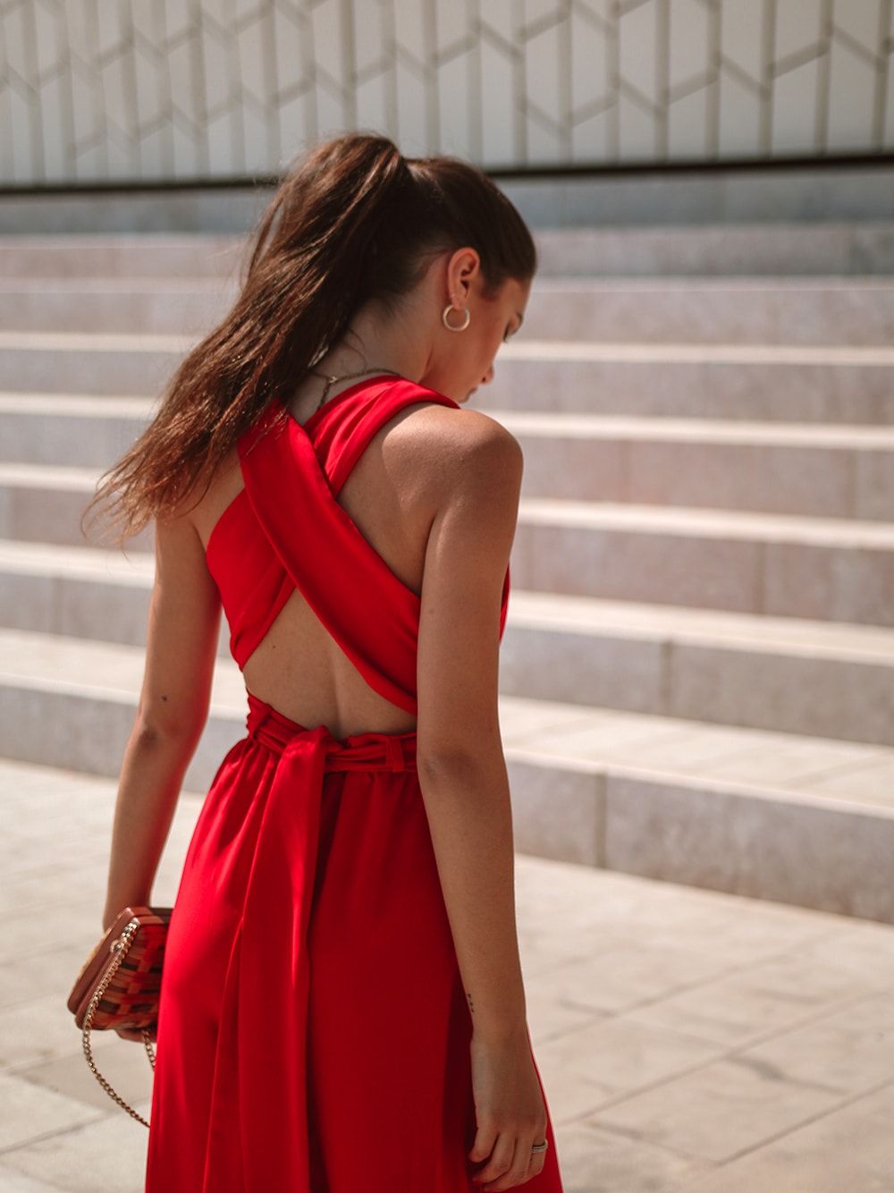 Red Jumpsuit Isabella | Dress Up