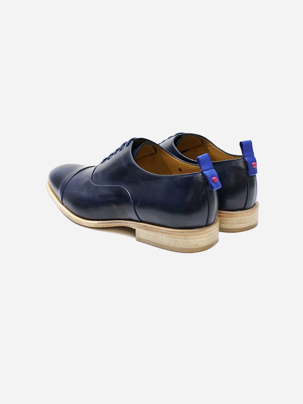 Blue Control Oxford Shoes | Pintta