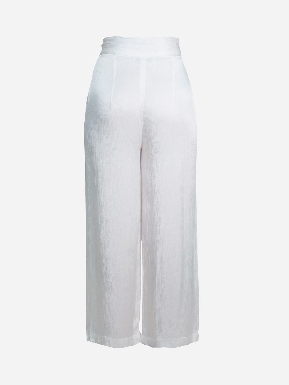 White Bow Trousers | Cleonice