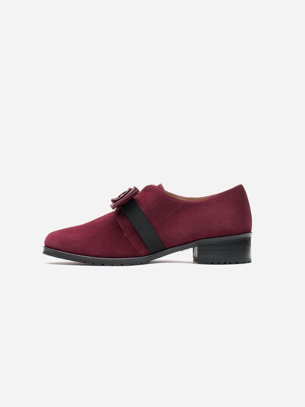 Sweetbow Bordeaux Shoes | Officina Lisboa