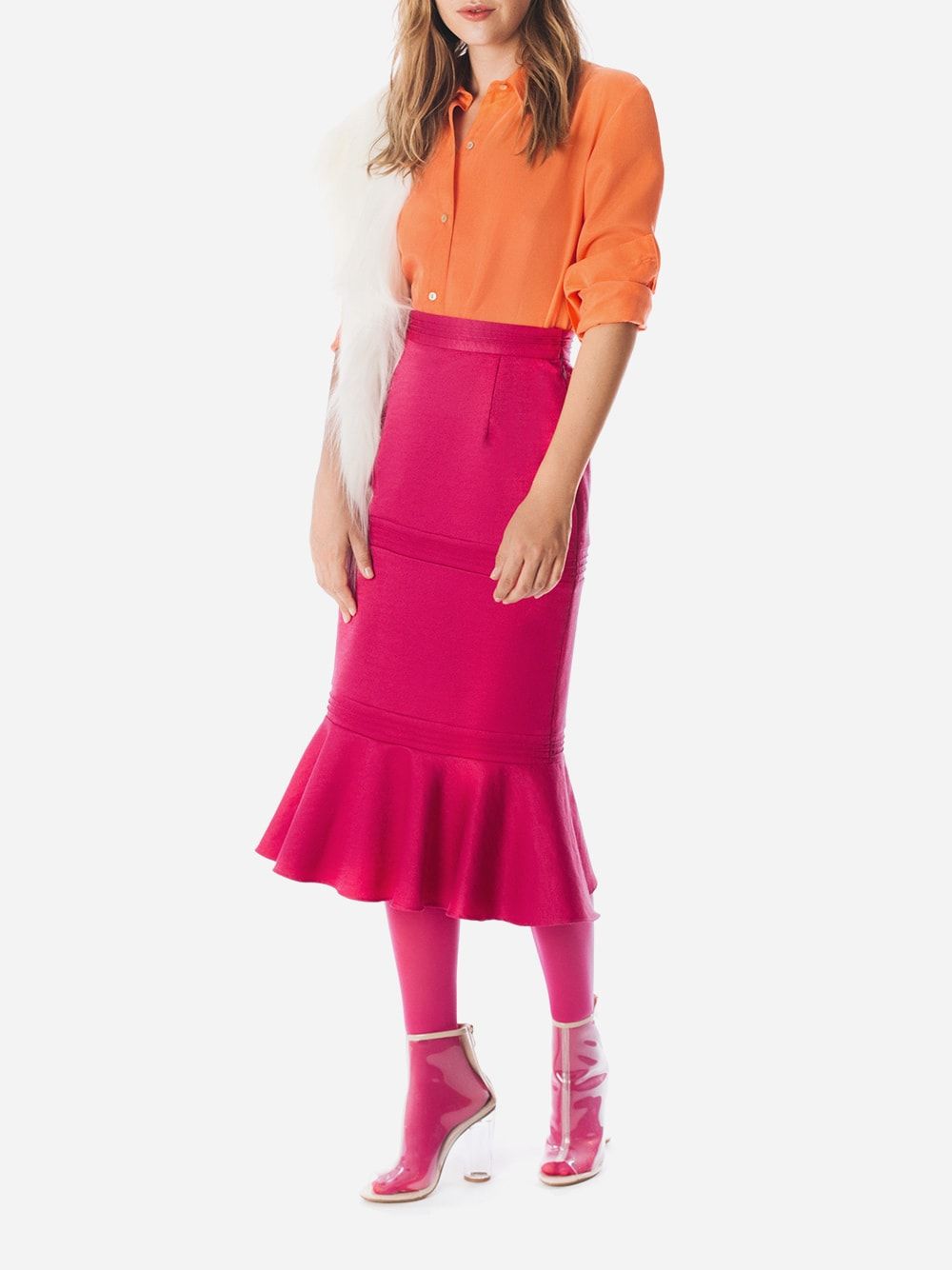 Pink Skirt Chiva | Imauve