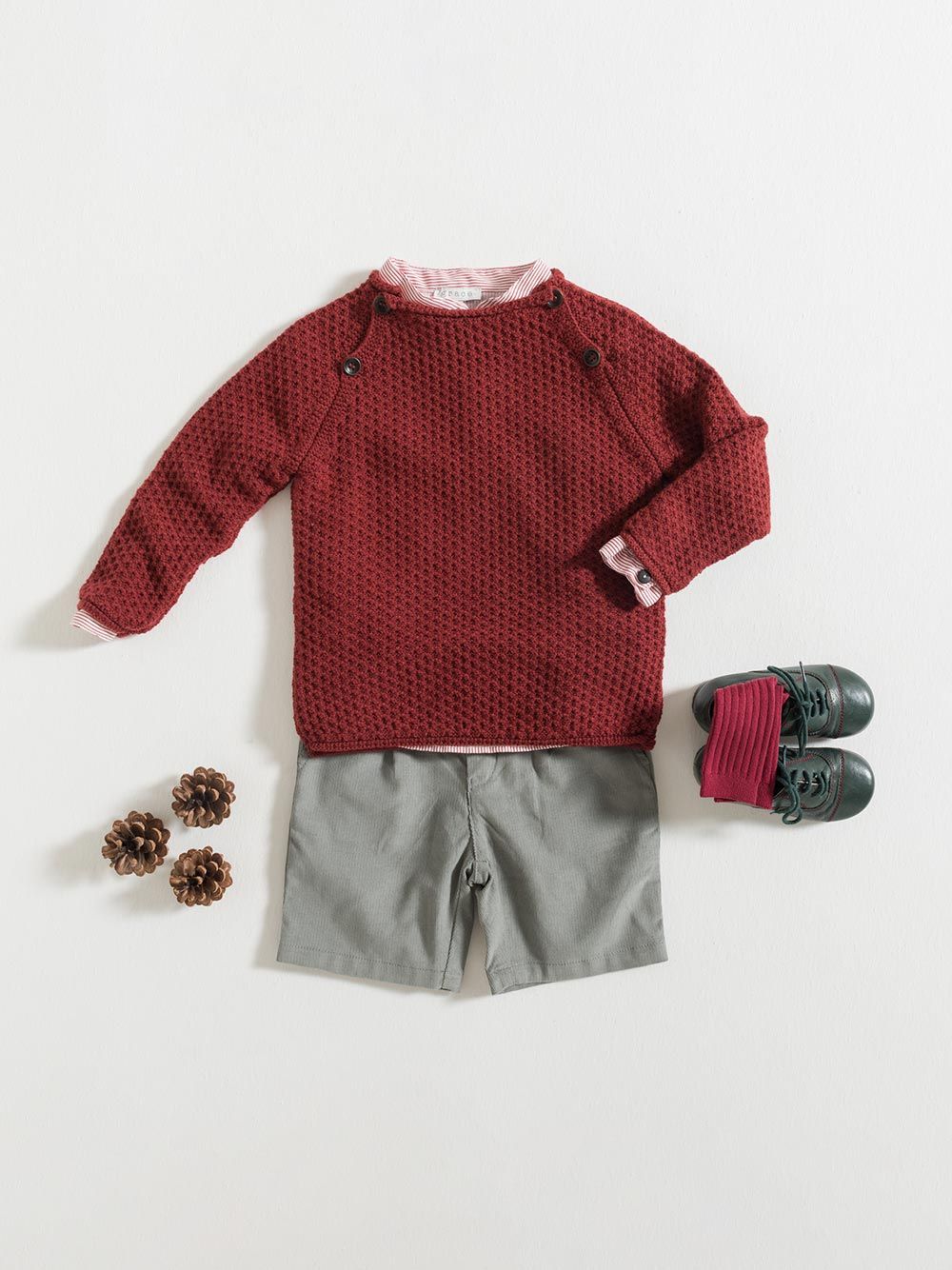 SWEATER / BURGUNDY | Grace Baby and Child