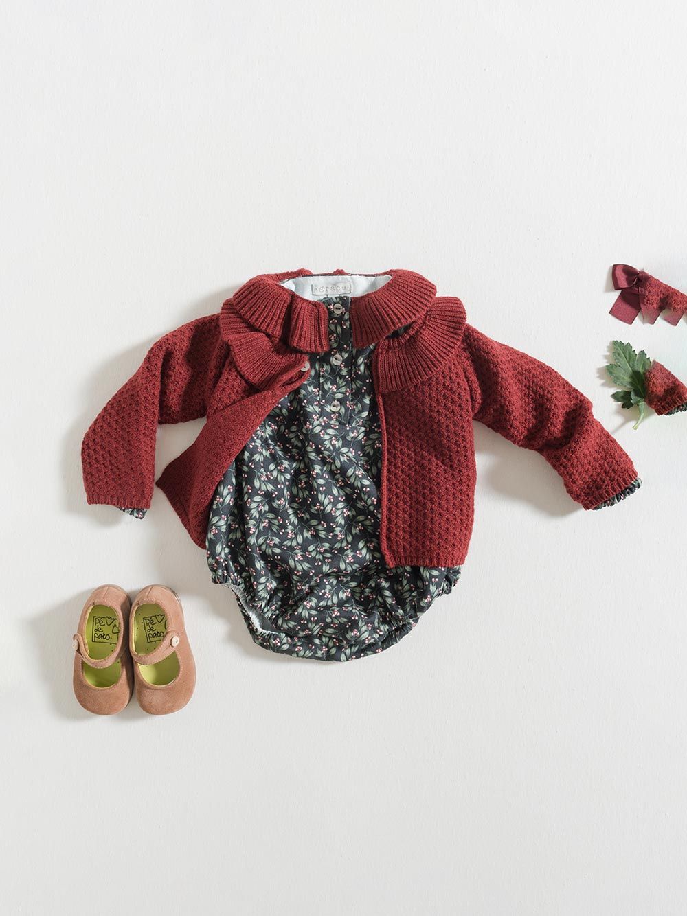 CARDIGAN / BURGUNDY | Grace Baby and Child