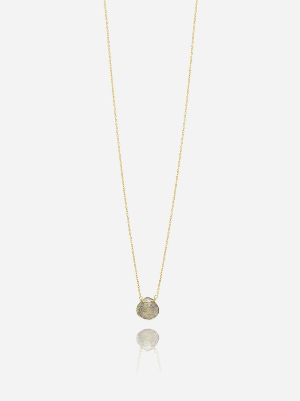 Colar Lágrima Labradorite