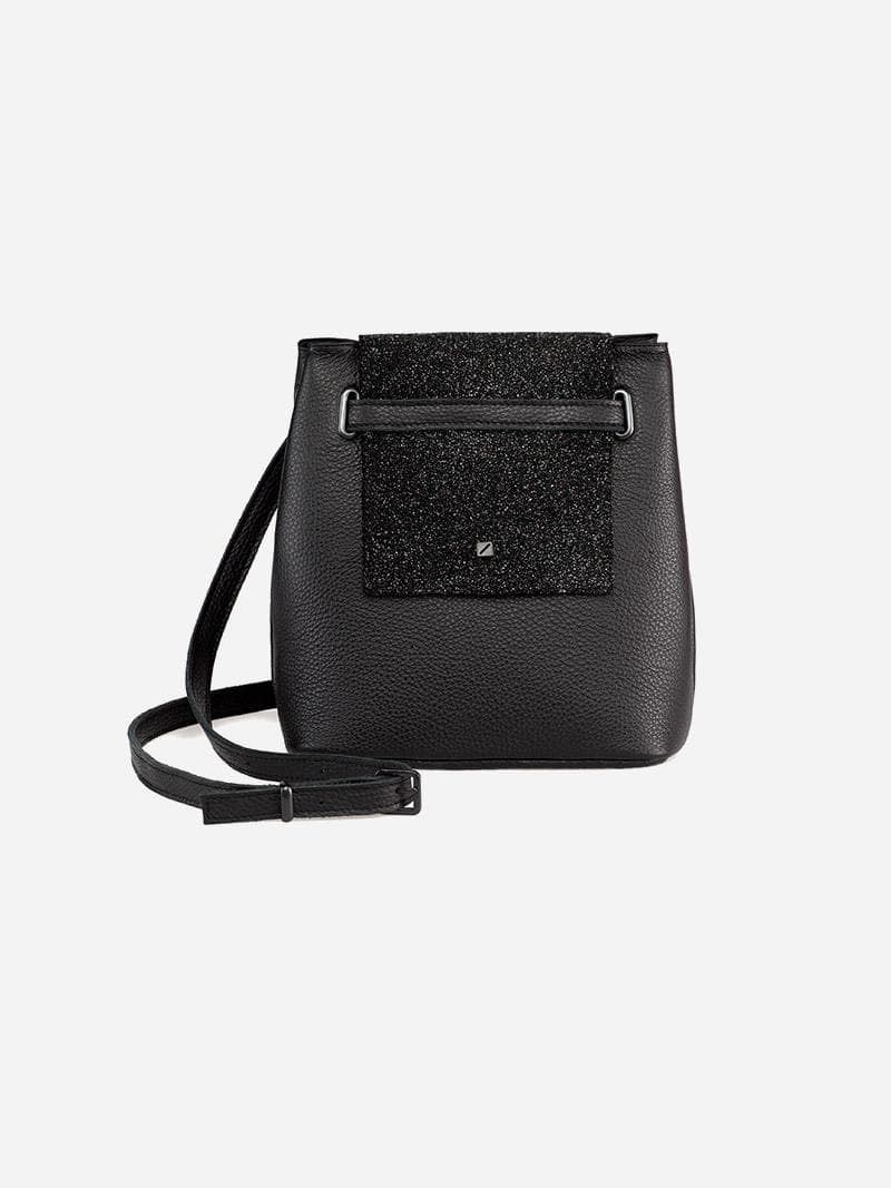 Mini Bucket Bag Black | Maria Maleta