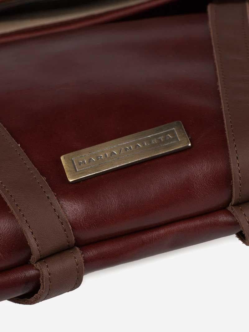 backpack brown maria maleta