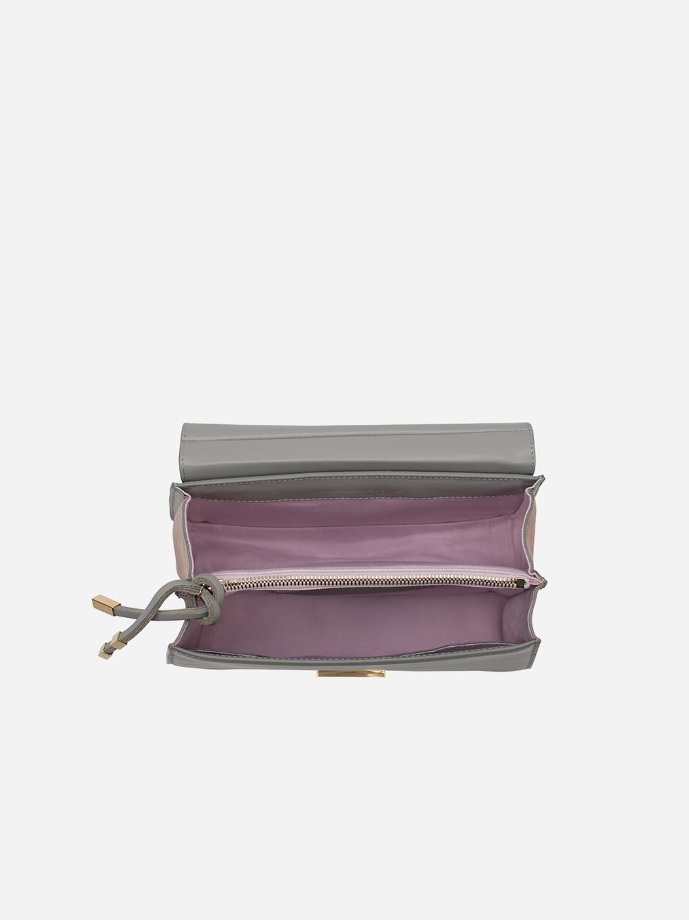Marlene Grey Briefcase Mini Tablet | Maison Héroïne