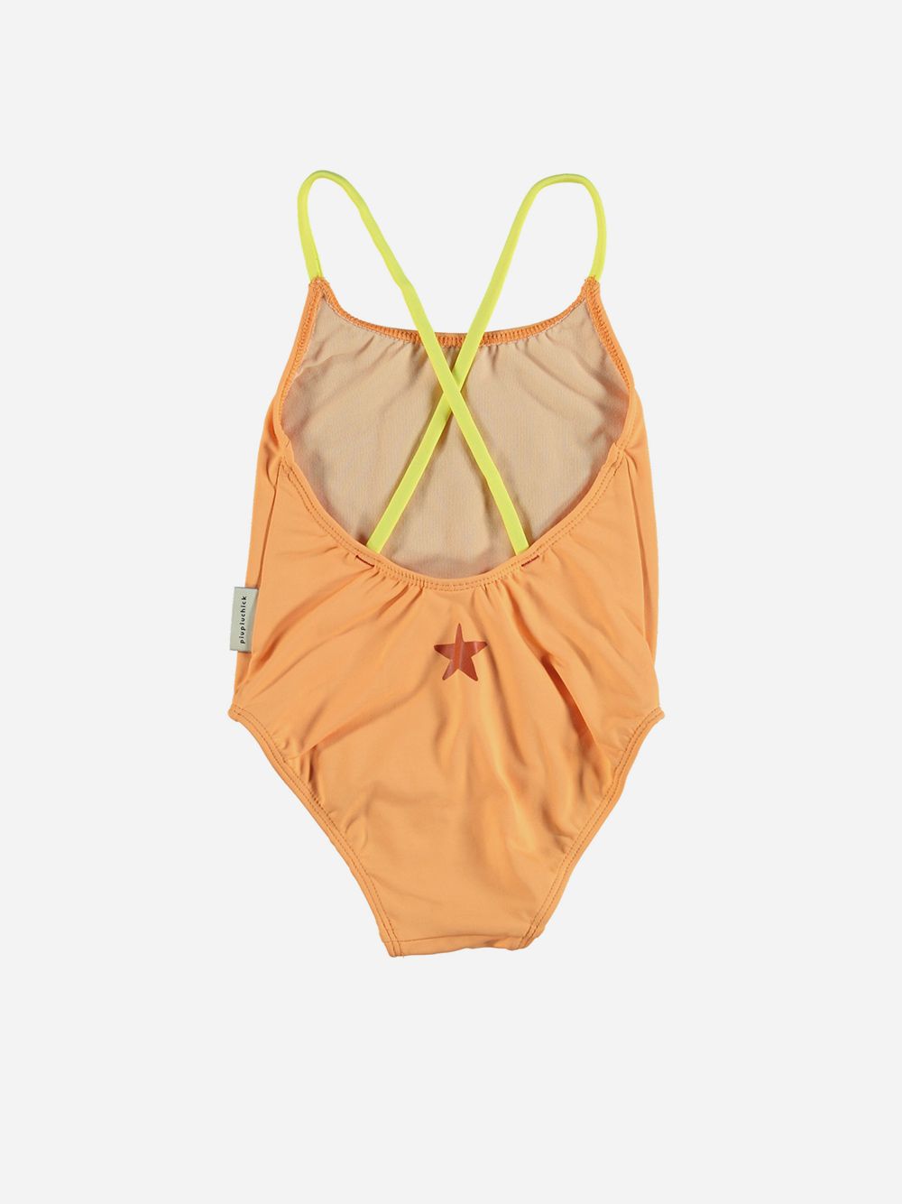 Baby Swimsuit with Crossed Straps 
