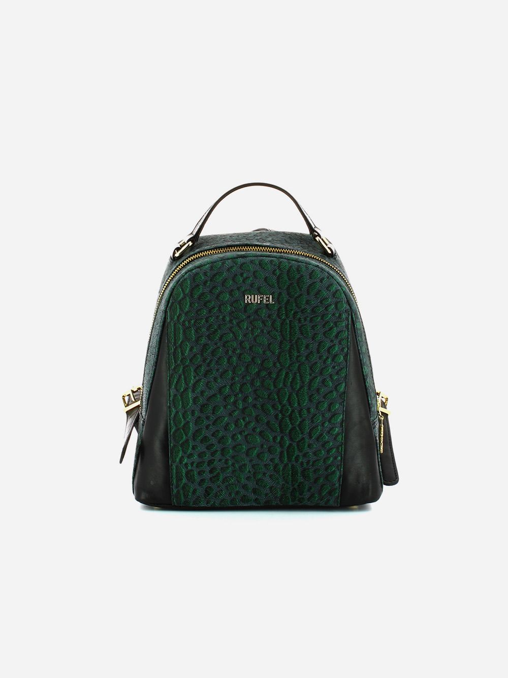 Green Leopard Backpack