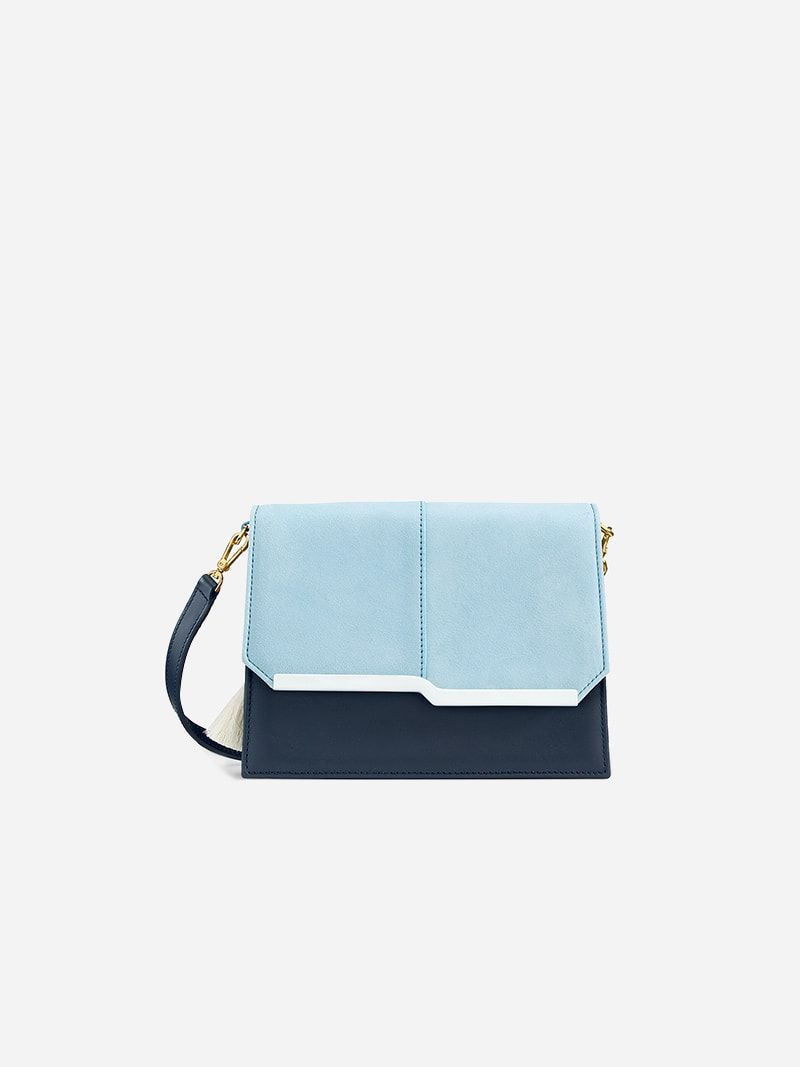 Molly Blue Mini Shoulder Bag | Âme Moi