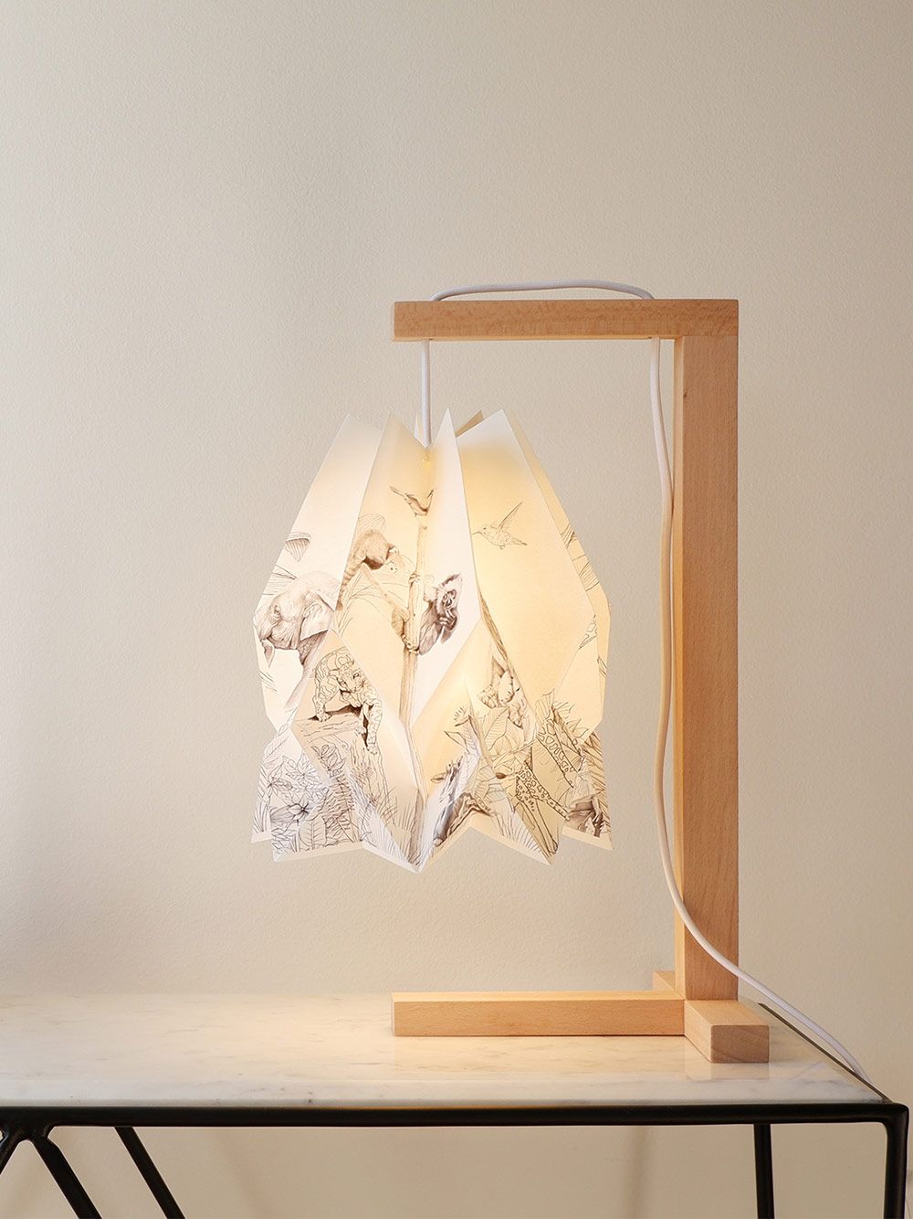 Endangered Table Lamp | Orikomi