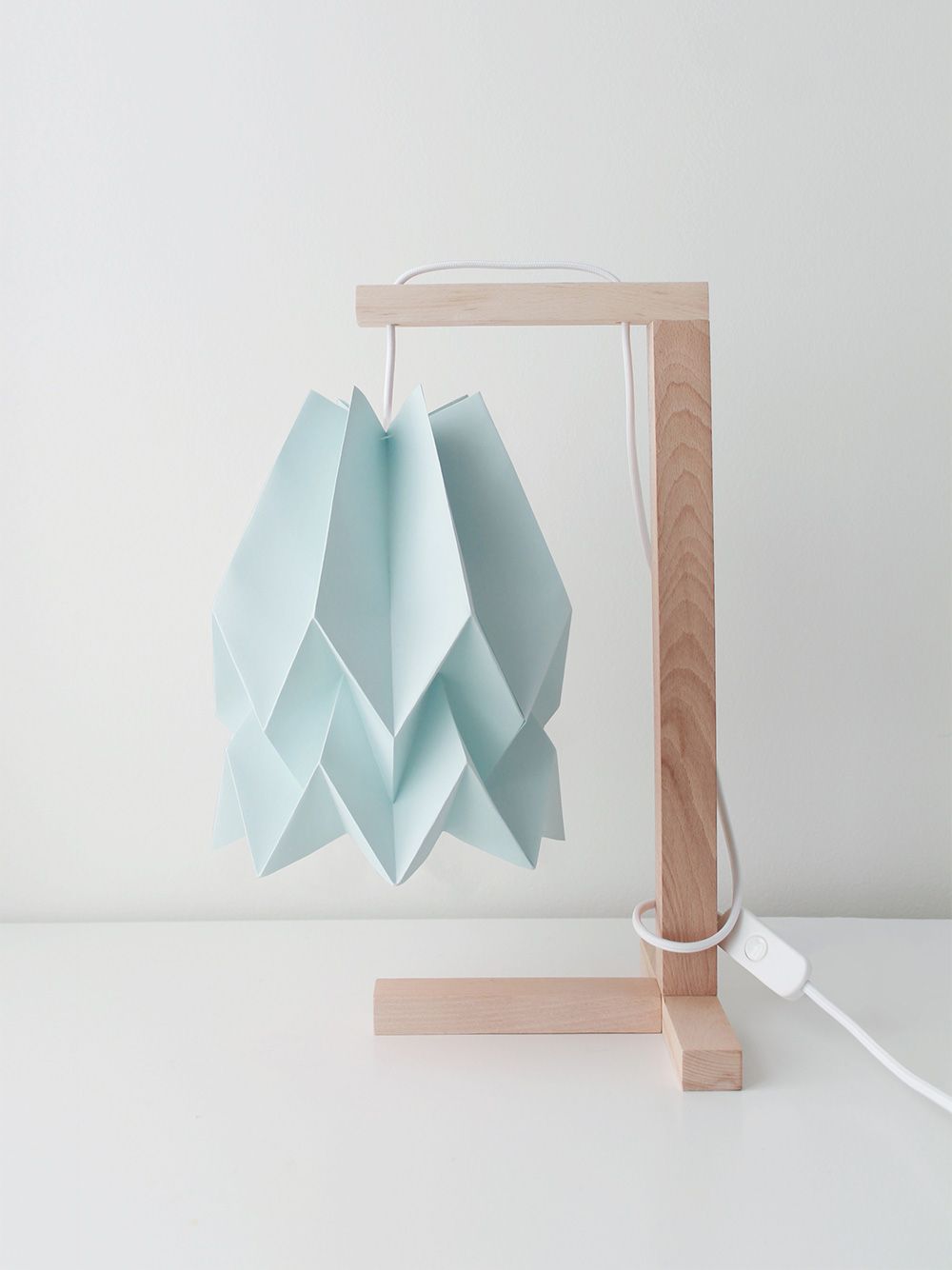 Mint Blue Table Lamp | Orikomi