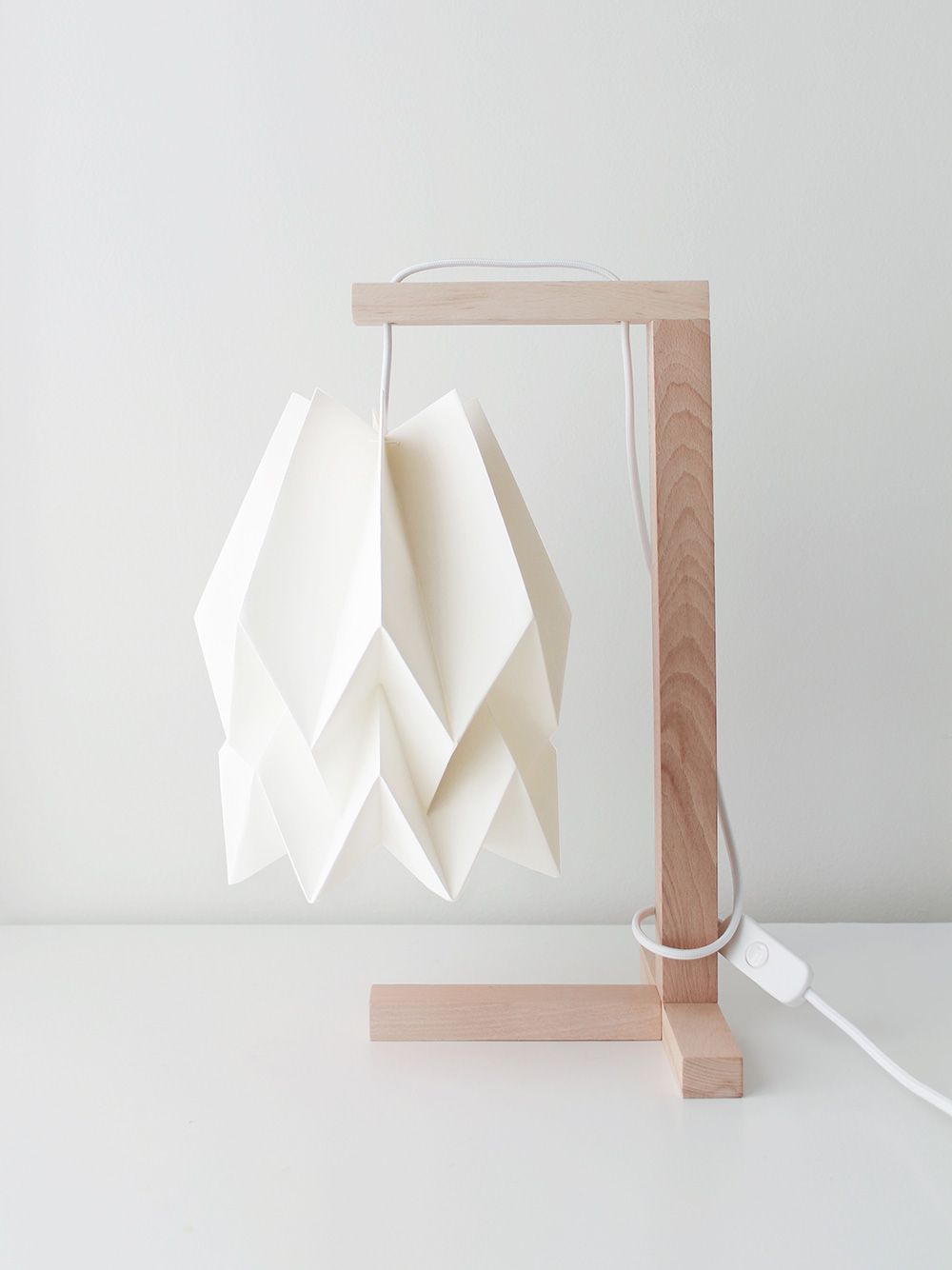 Polar White Table Lamp | Orikomi 