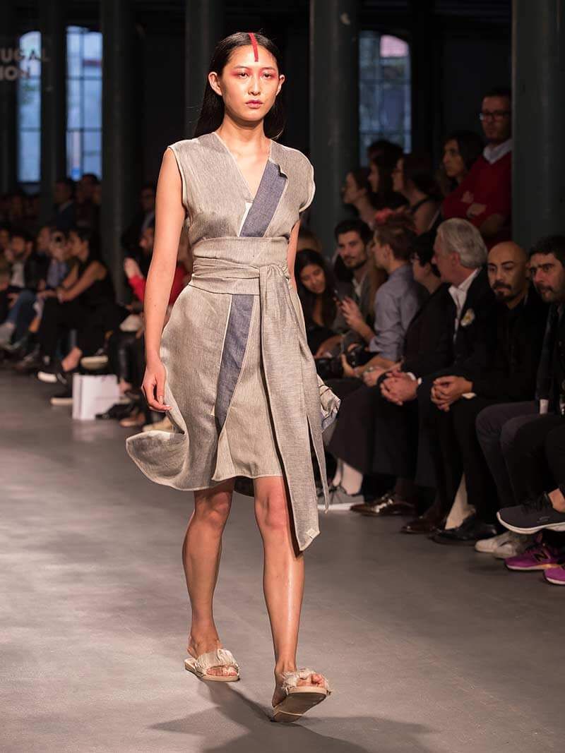Klover Light Grey Vest Dress | Carla Pontes