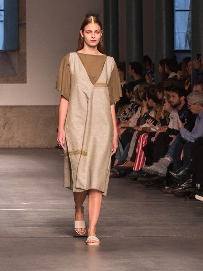 Palme Green Dress | Carla Pontes
