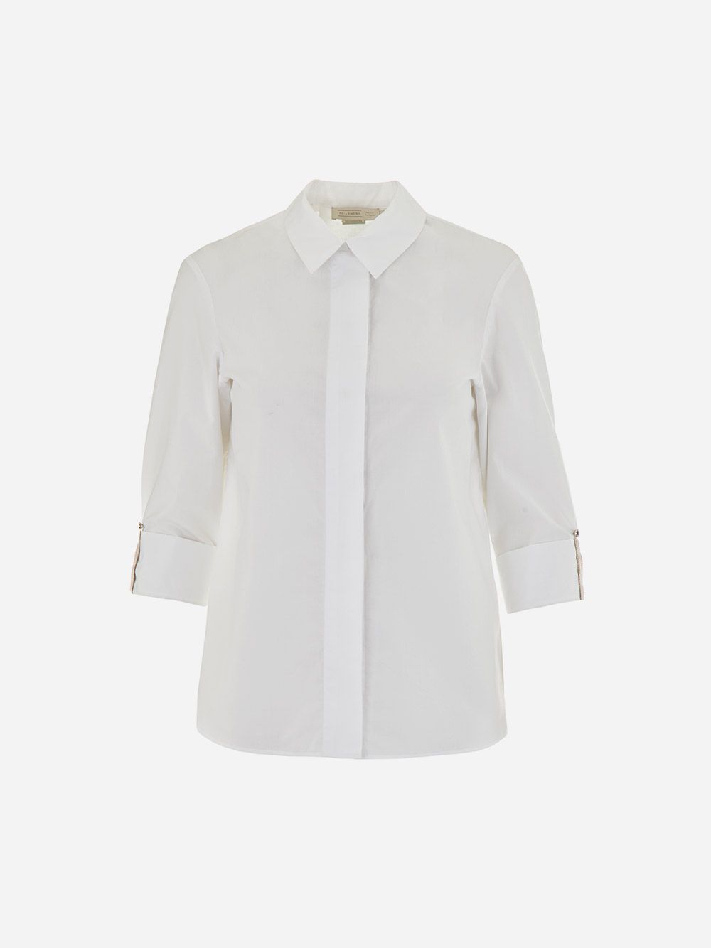 White Popeline Shirt | Philomena