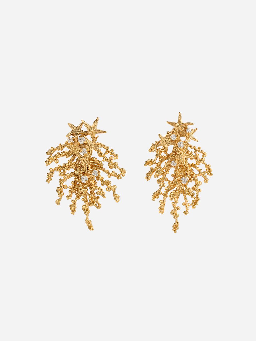 Medium Deep Ocean Earrings | Carolina Curado