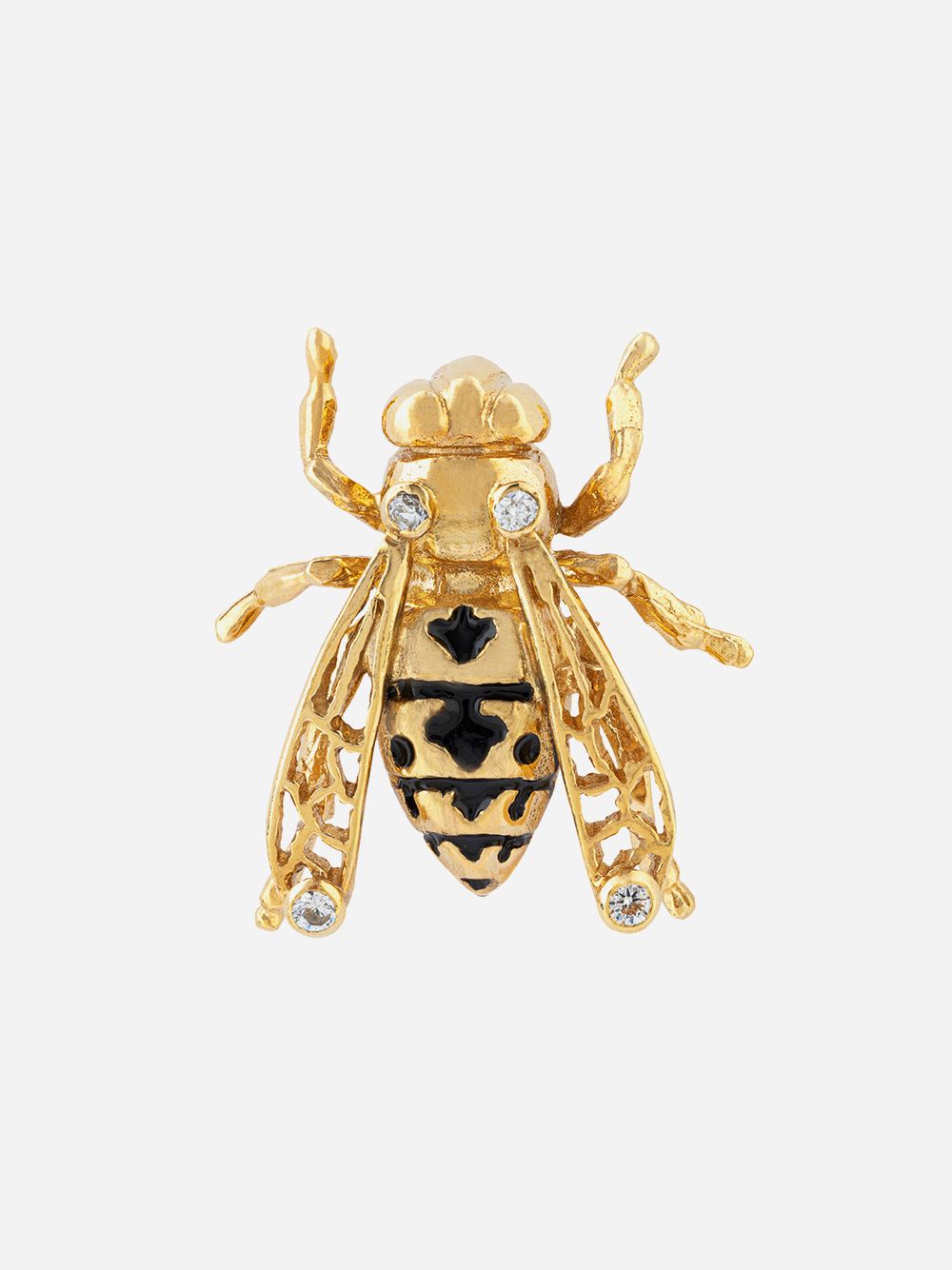 Black Wasp Earring | Carolina Curado